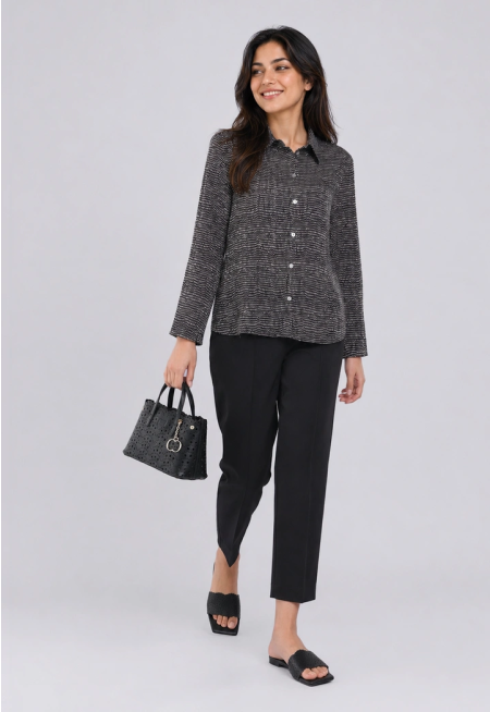 Straight Cut Basic Trousers