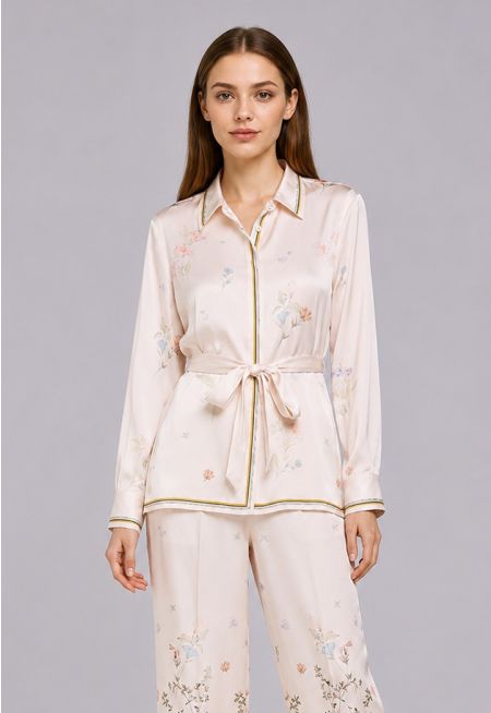 Floral Printed Relaxed Fit Shirt