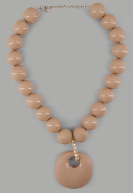 Solid Round Necklace