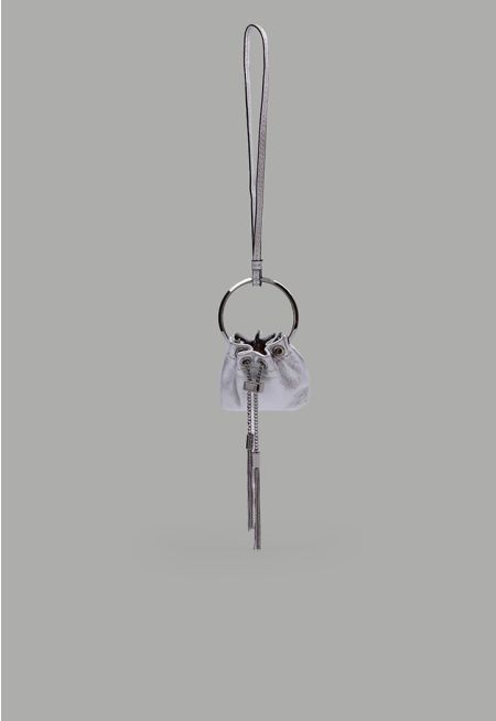 Metallic Bag Charm
