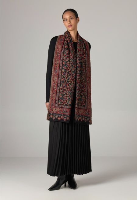 Colorful Floral Shawl