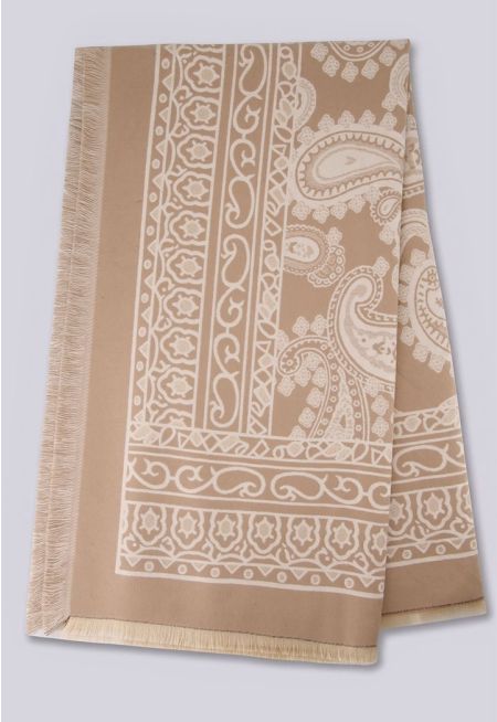 Two Tone Paisley Shawl