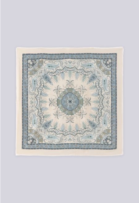 Cashmere Silk Paisley scarf