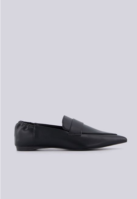 Pointed Toe Leather Flats