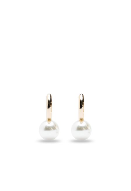 Pearl Hoop Earring -Sale