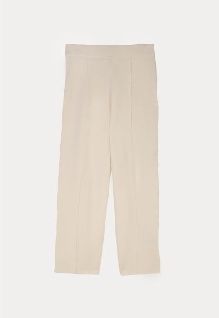 Long Knitted Trouser