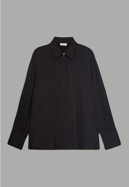 Side Slit Basic Shirt