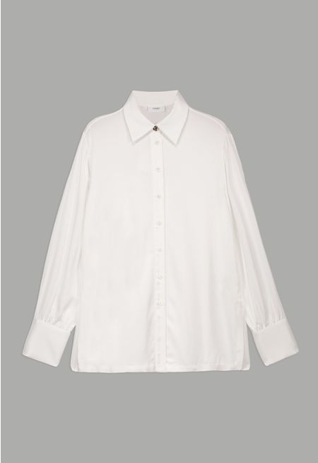 Side Slit Basic Shirt
