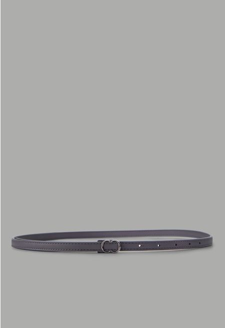 Slim Monogram Buckle Belt