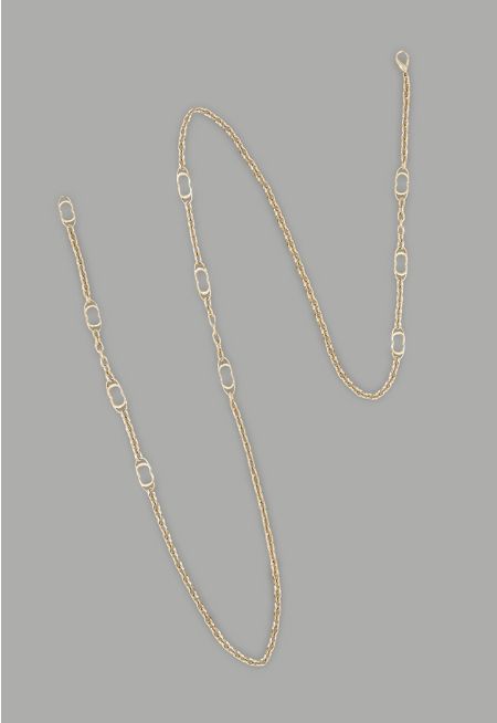 Monogram Chain Belt
