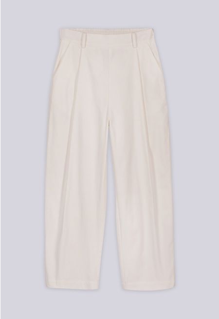 Straight Cut Basic Trousers