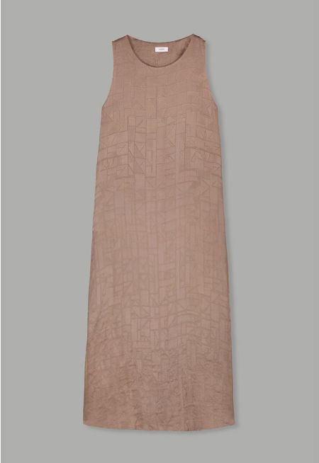 Sleeveless Texture Dress 