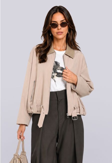 Long Sleeve Zip-up Jacket