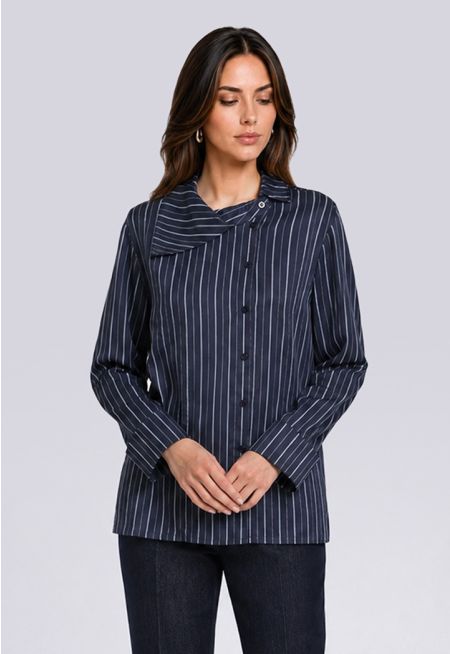 Long Sleeve Striped Shirt