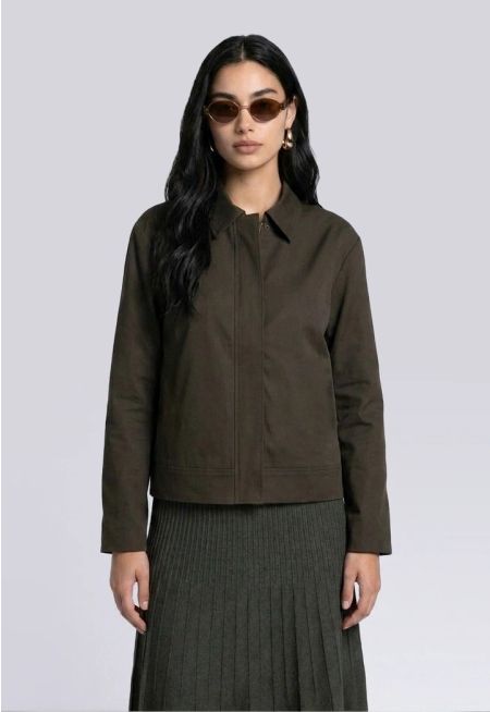 Long Sleeve Solid Jacket