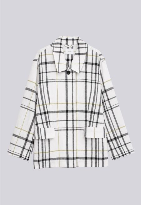 Multi-Color Button-Up Jacket