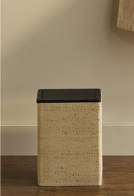 Resin Trash Box With Lid