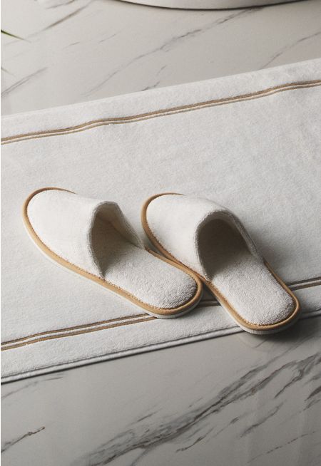 Two Toned Soft Slippers