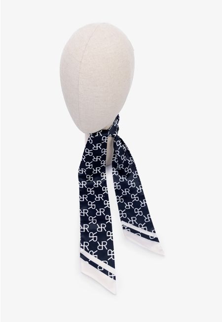 Sporty Monogram Scarf