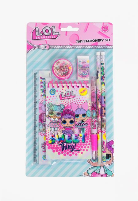 LOL Surprise Sweet Stationery Set (7 PCS)