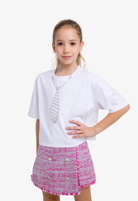 Drop Shoulder Solid T-Shirt