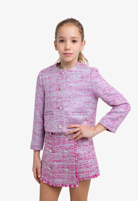 Multicolor Casual Jacket