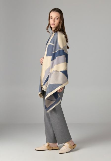 Multicolor Print Pashmina Scarf
