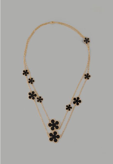 Floral Opera Necklace