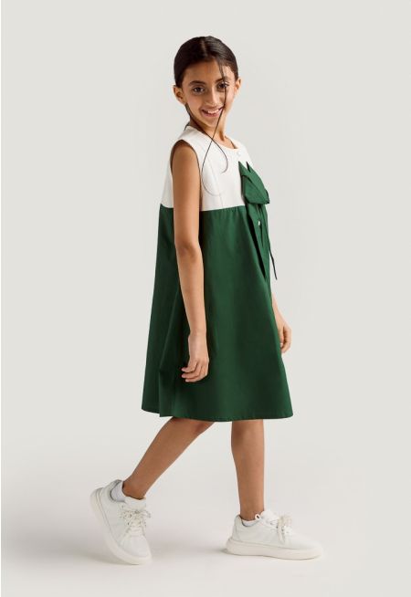 Saudi National Day Contrast Dress