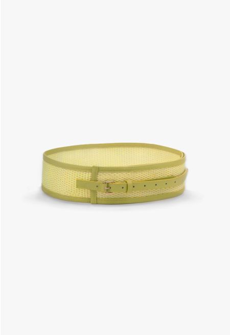 Excotic Wrap Straw Paper Belt