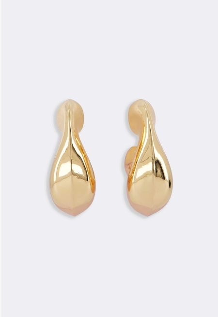 Metallic Hoop Earrings