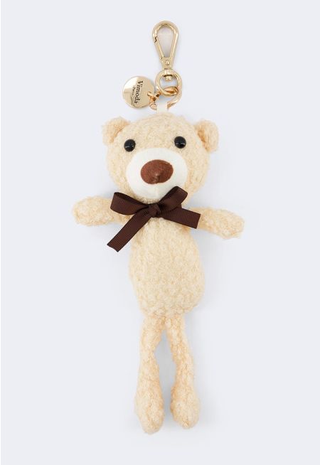 Teddy Bear Bag Charm