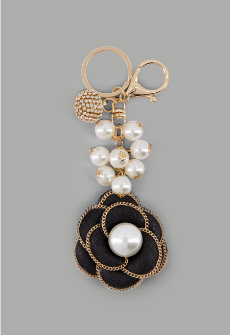 Camellia Flower Bag Charm