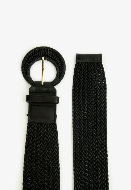 Modern Woven Straw Belt