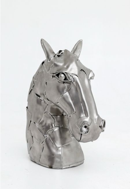 Metallic Horse Head Home Decoration