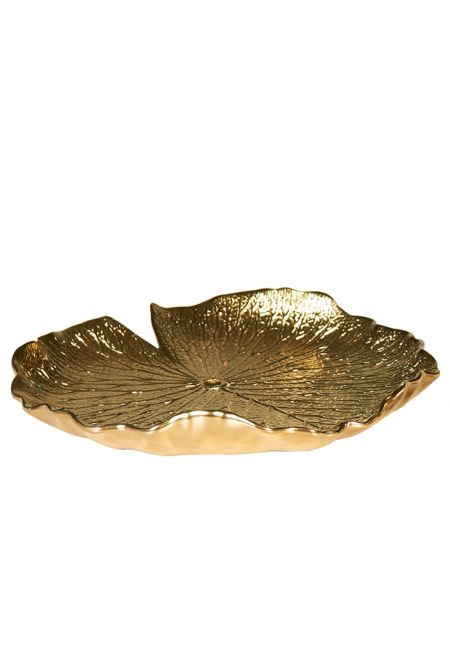 Lotus Leaf Porcelain Tray 