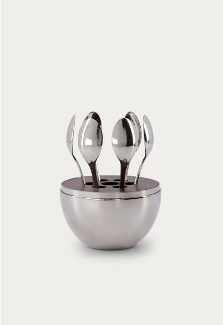 Egg Shaped Cutlery Holder