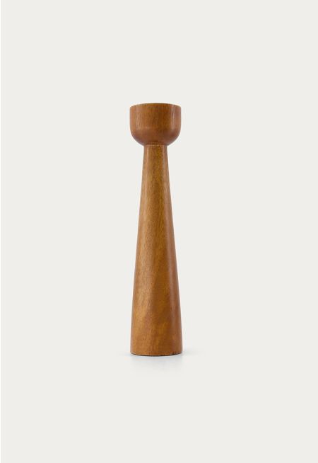 Medium Wooden Candle Holder