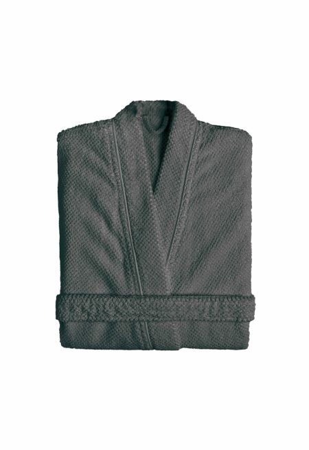 Cotton Bee Waffle Kimono Bathrobe