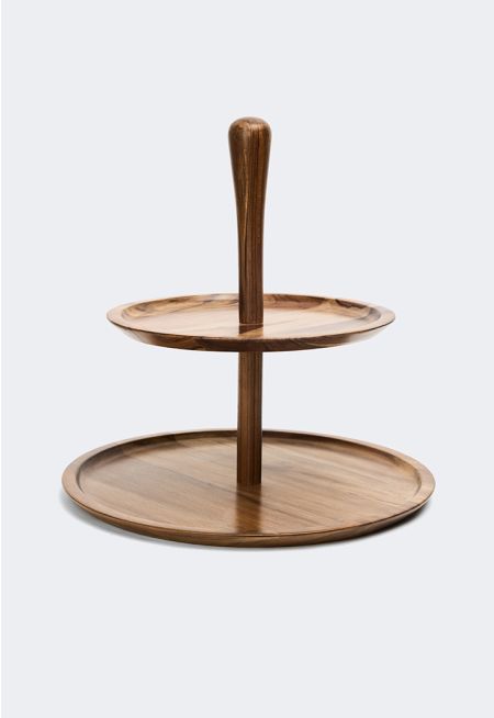 Wooden Cake Stand