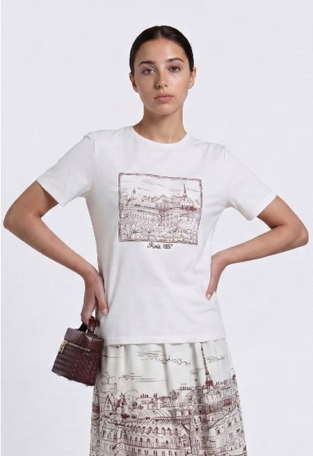 City Print T-Shirt