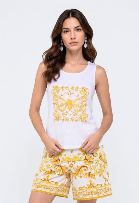 Queen Bee Graphic Top