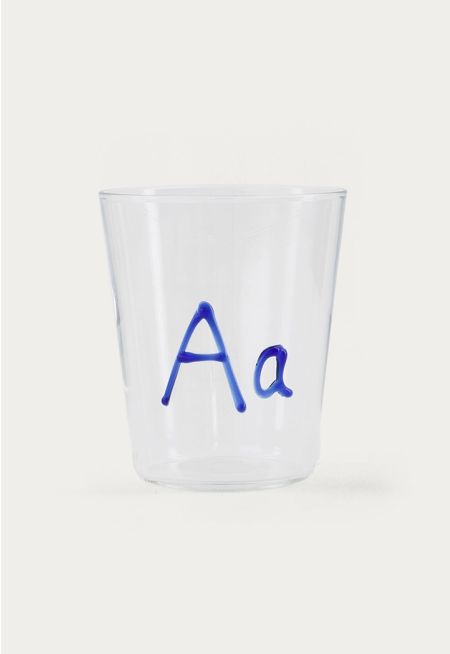 Borosilicate Tumbler W/ A Icon