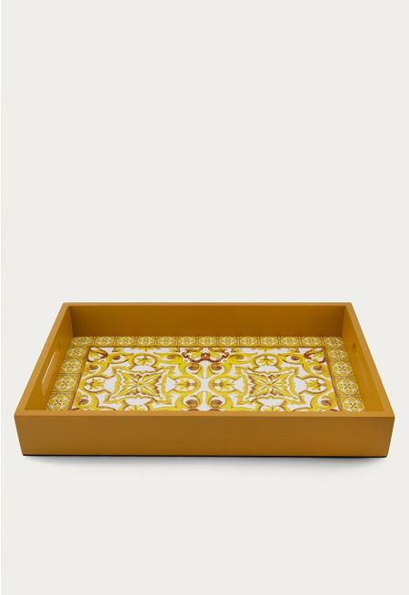 Small Wooden Tray With Depth 