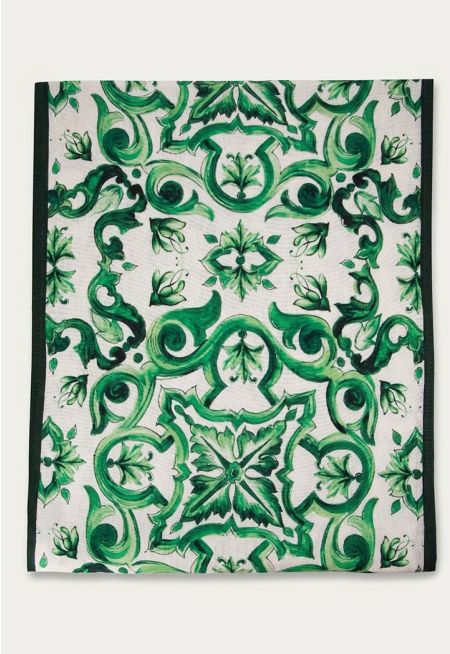 Large Printed Table Runner