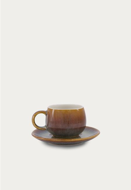 Cup & Saucer Set Of 2 Pcs