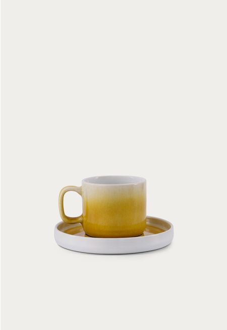 Cup & Saucer Set Of 2 Pcs