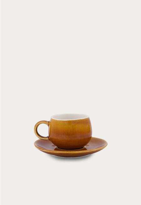 Cup & Saucer Set Of 2 Pcs