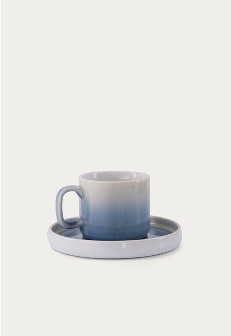 Cup & Saucer Set Of 2 Pcs