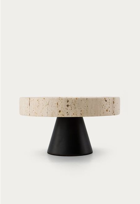 Metal Marble Fruit Plate